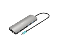 i-tec USB-C - Metal Nano 2x HDMI Display Docking Station PD 100W - 1196940 - zdjęcie 4